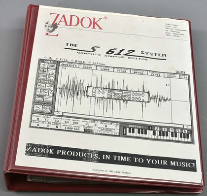 Akai-Zadok S-612 System Atari ultra-rare